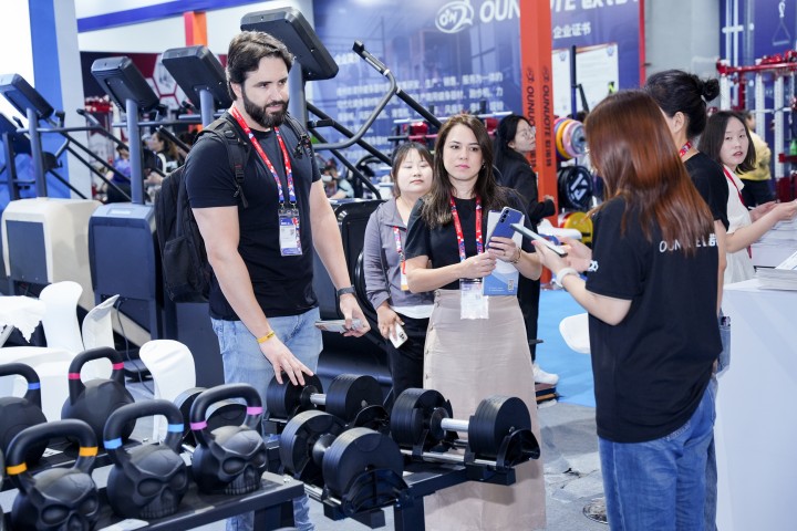 2025体博会A1馆健身器材展区——图片回顾