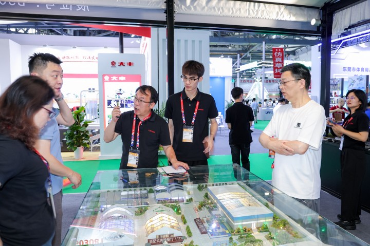 2025体博会B3馆体育场馆及器材展区——图片回顾
